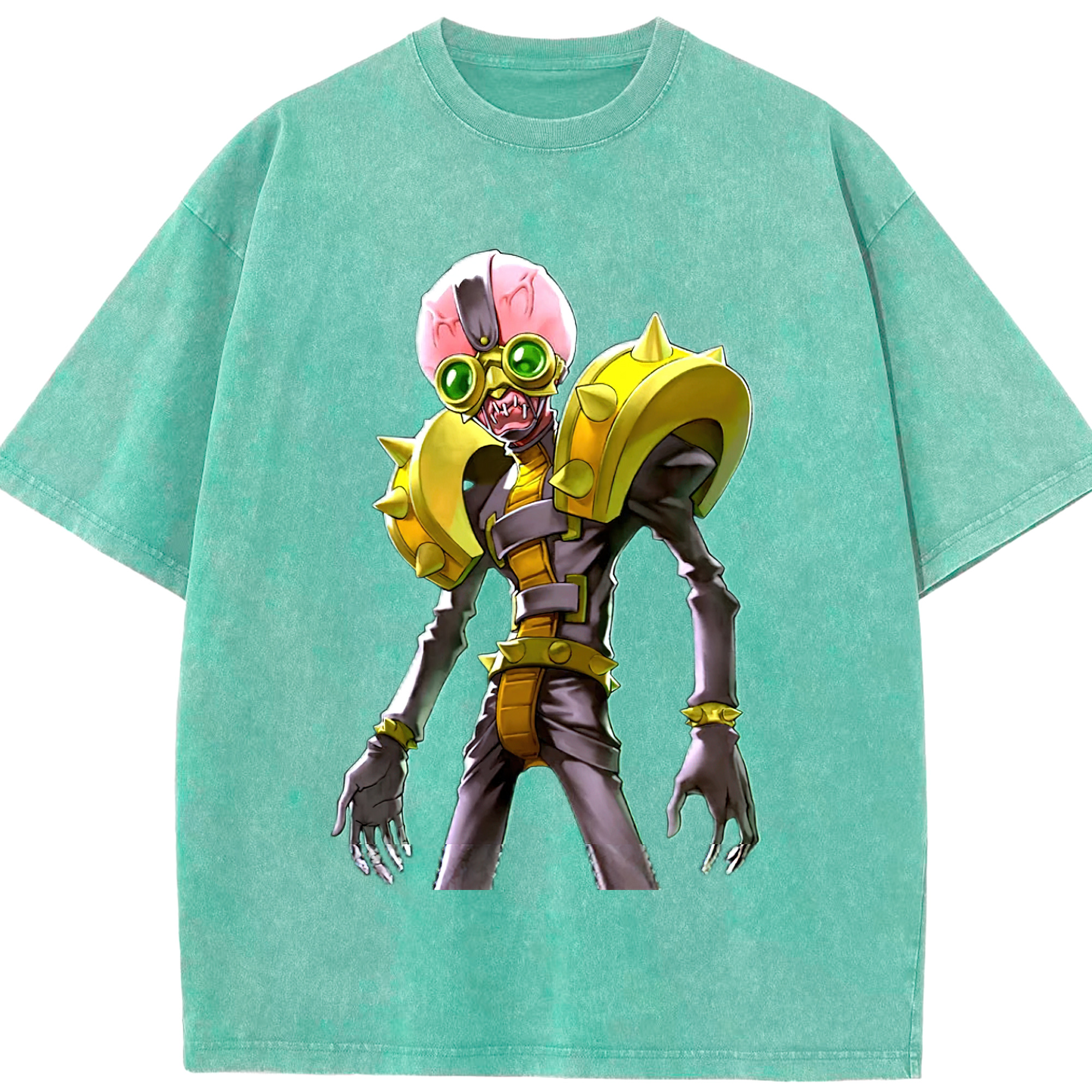 （画像用） 遊☆戯☆王 Yu-Gi-Oh! 綿100% ヴィンテージ風 半袖Tシャツ（フロントプリント）